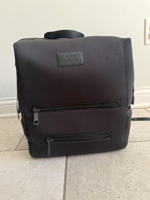 Dagne Dover Indi Neoprene Diaper Backpack - Onyx - GENTLY USED!