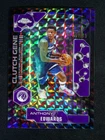 2025 Topps Chrome Anthony Edwards Refractors Purple Geometric (RAW)