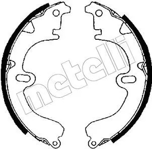 Metelli Kit Ganasce Freno 53-0417 - Immagine 2