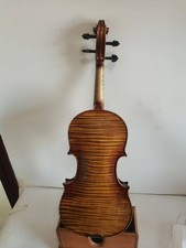 4/4 violin Guarneri model 1pc maple back spruce top hand made nice Sound K0258