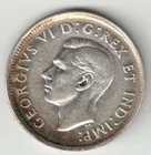 1944 George VI Silver Quarter
