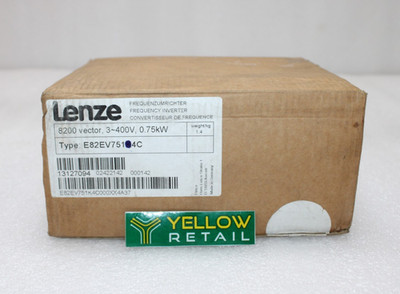 LENZE E82EV751-4C VECTOR SERIES FREQUENCY INVERTER 13127094