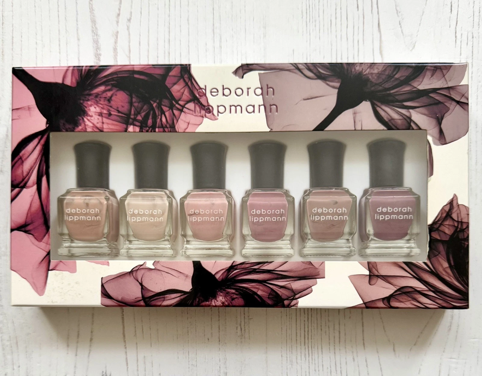 Deborah Lippmann Mini Nail Polish Set of 6 - Bed of Roses