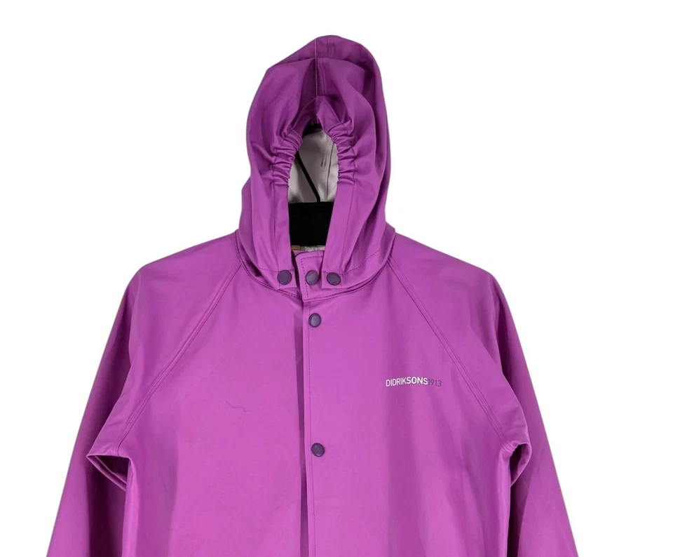 Didrikson 1913 Kids Girls Galon Storm System Jacket Coat Size 8 Years (130 cm) - Image 2 of 4