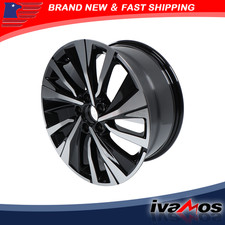 18 For Honda Accord 2016-2017 18x8 Aluminium Wheel Machined Black Rim 64081