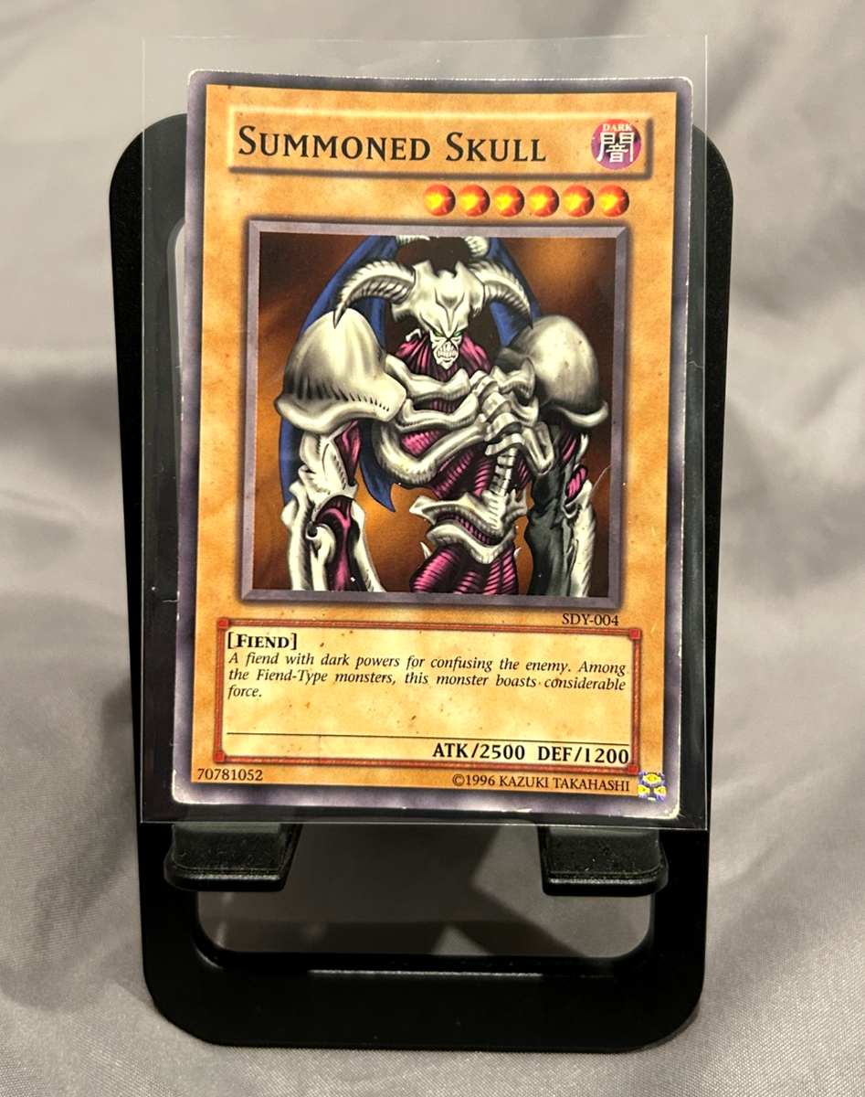 summoned skull yugioh card Legendary by ChaosTrevor on DeviantArt Speed Dueling cards feature a special symbol 2002 Yu-gi-oh! Mrd-metal Raiders 003