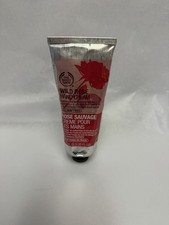 THE BODY SHOP HAND CREAM WILD ROSE 3.3 OZ New