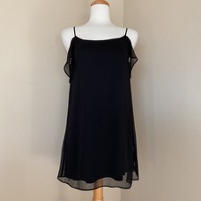 Express Women’s Dress Spaghetti Straps Off the Shoulder Lined Cocktail Size XS