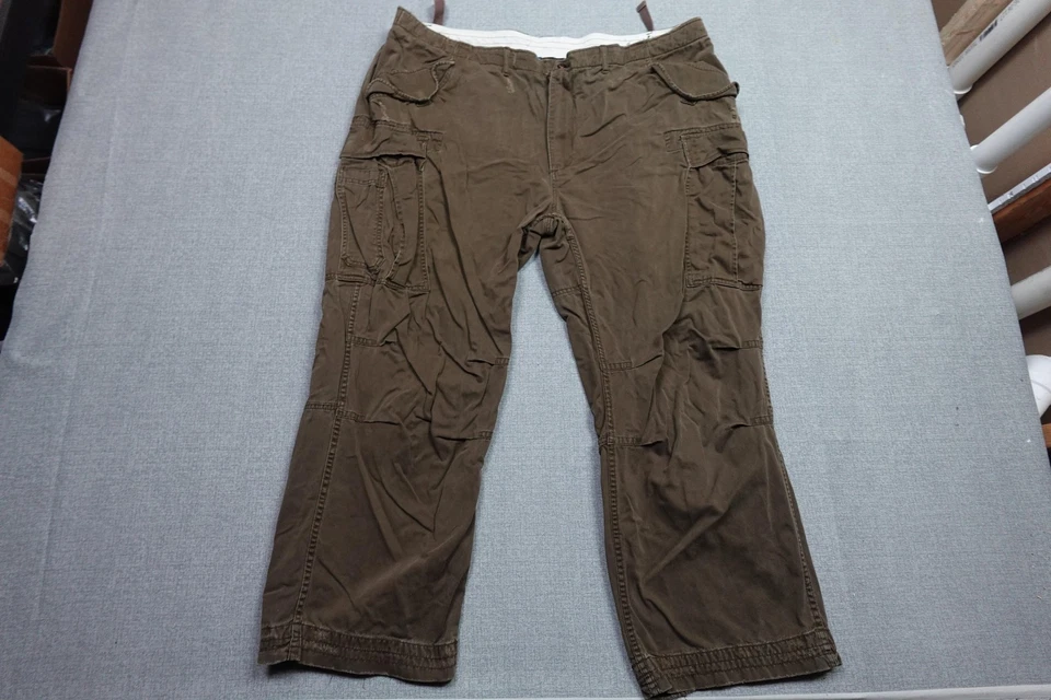 Polo Ralph Lauren Cargo Pants Mens 50x30 Brown Utility Reinforced Military Para - Image 2 of 4