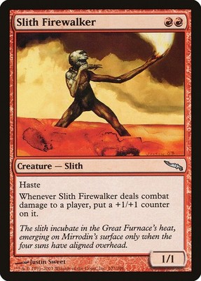 Slith Firewalker (107) Mirrodin MRD MTG Magic