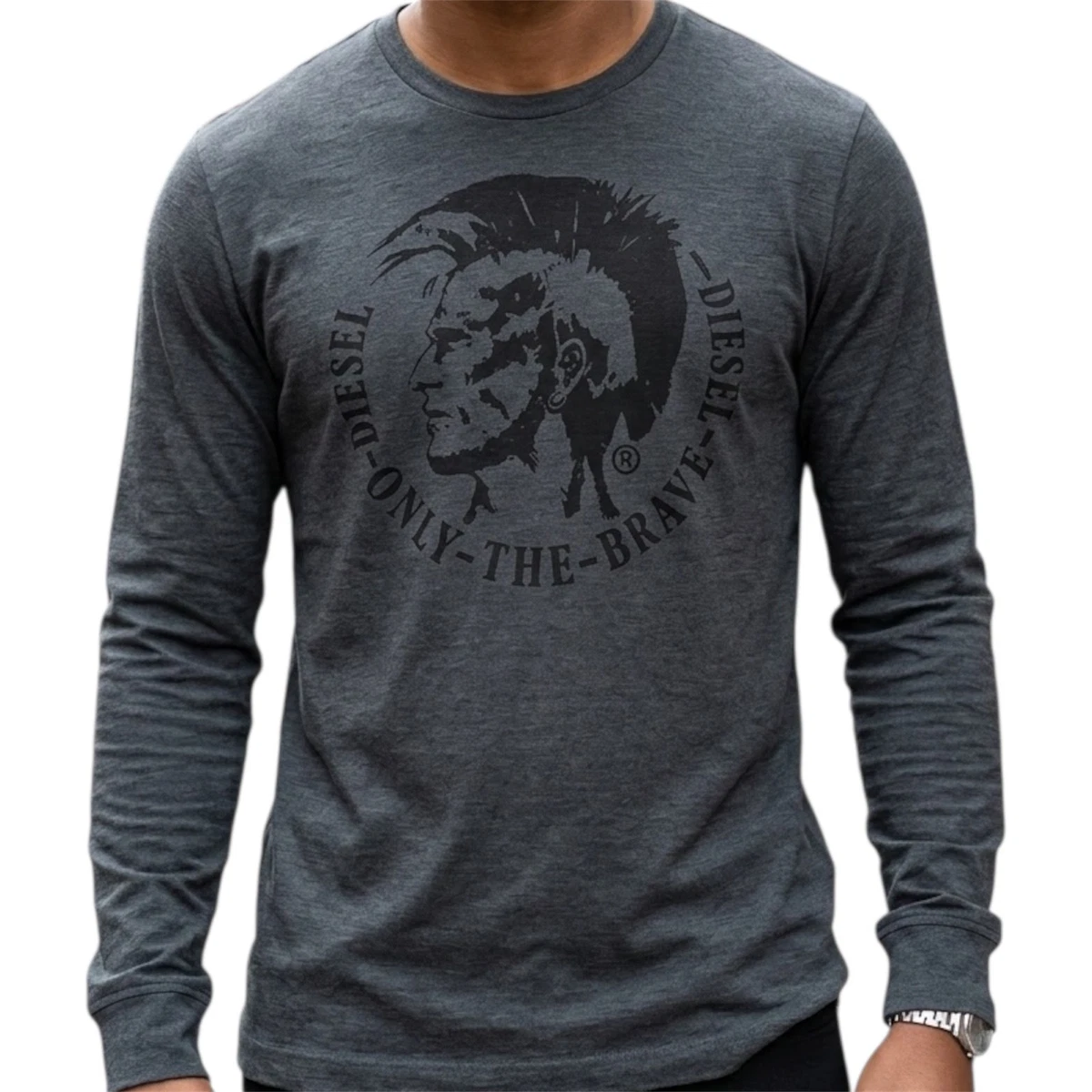 Diesel Gray T-Shirts for Men for sale | eBay