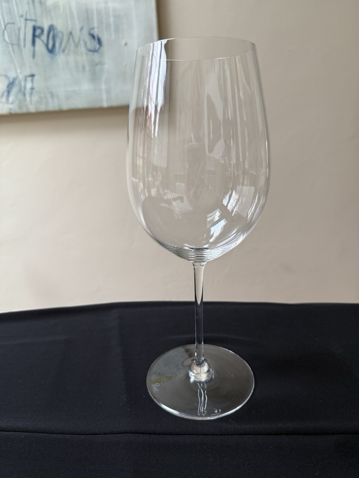 Set of 4 Riedel SOMMELIERS BORDEAUX GRAND CRU Crystal Wine Glasses! Pre-owned