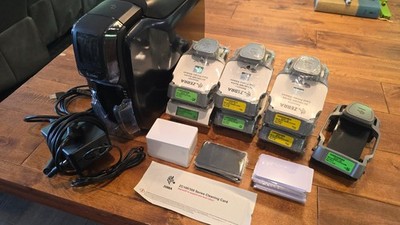 Zebra ZC350 IDCard Printer / Bundle with License and 8 Ribbons
