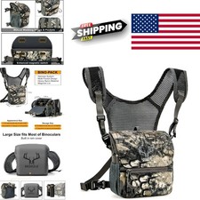 Lightweight Binocular Case with MOLLE Strap and Waterproof Cover for Outdoor Use