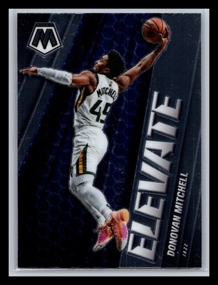 Donovan Mitchell Utah Jazz 2020-21 Panini Mosaic #24 Elevate