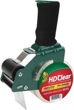 Duck HD Clear Packing Tape Dispenser Heavy Duty Packaging Tape Gun for Packing
