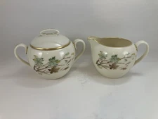 Lenox Westwind X-407 Creamer + Sugar Bowl w/ Lid