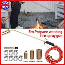 5M Hose Long Arm Propane Butane Gas Torch Burner Blow Kit Roofer Roofing Brazing