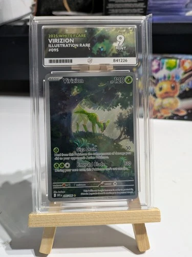 Pokemon - Virizion 095/086 White Flare - Graded ACE 9