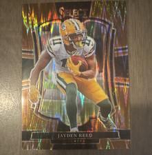 2025 Panini Select Copper Shock Prizm Premier Level Jayden Reed #166 /899 Packe…