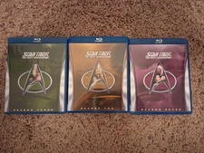 Star Trek The Next Generation Seasons 2, 3 & 7 (Blu-ray's)