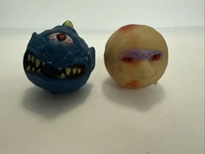 Vintage Rare Madballs KO? Blue 1 Horn Head And Mummy