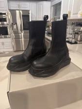 Rick Owens DRKSHDW Abstract Beetle Boots 41