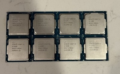 LGA 1151 CPU lot - 6x i5-6400 1x i5-6500 1x i5-7400 Skylake Kaby Lake Intel CPUs