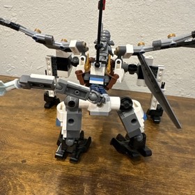 LEGO - Ninjago - Titanium Dragon - Incomplete With A Minifigure Free Ship