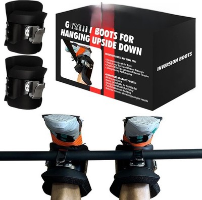 Gravity Boots   Schwerkrafttrainer, Fussmanschetten mit Haken Inversion Boots