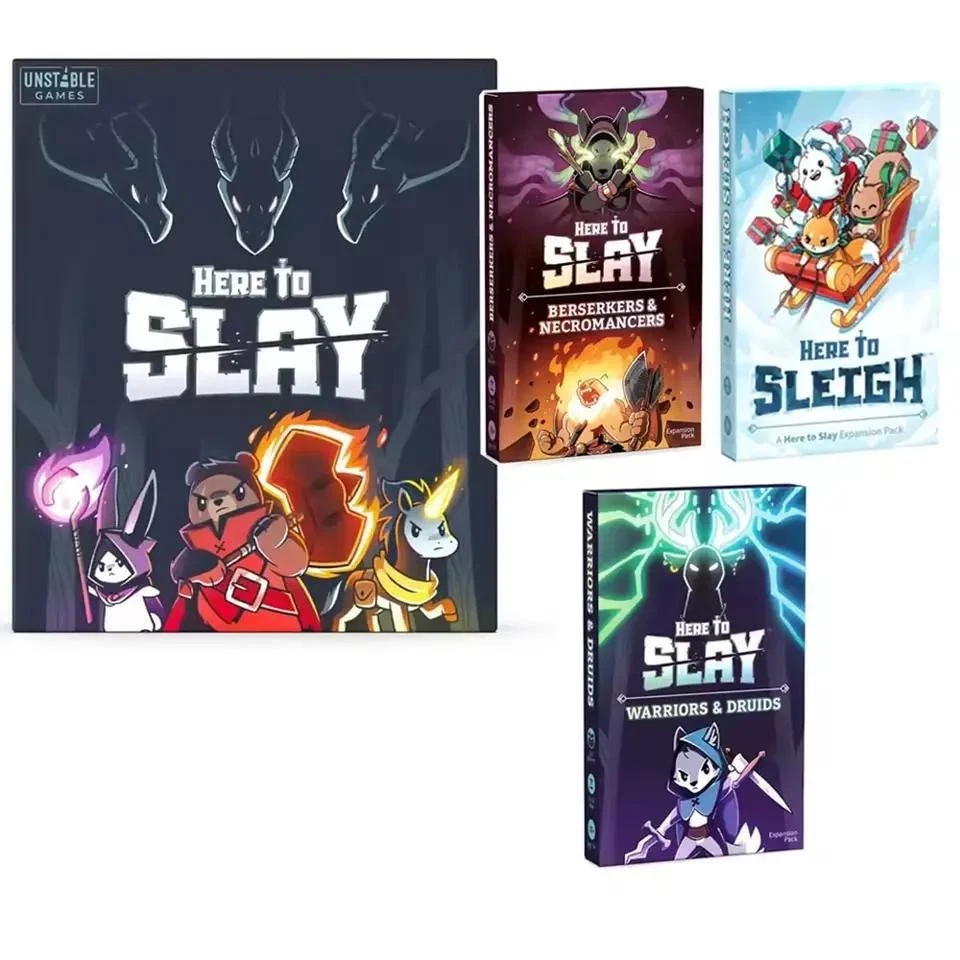 Here to Slay Of Card Game Family Gathering Party Xmas Game Night English Version