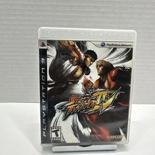 Street Fighter IV for Sony PlayStation 3 PS3, Complete w/ reg card, Perfect Disc