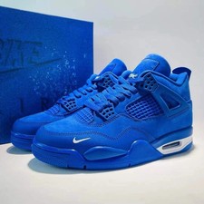 Nigel Sylvester x Jordan 4 Retro OG Brick By Brick Blue HF4340-400 Mens Size US