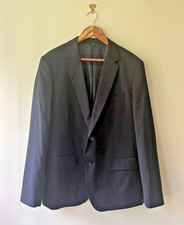Bonobos Men's Slim Fit Wool Blend Navy Blue 2 Piece Suit 42S Pants Sz 32