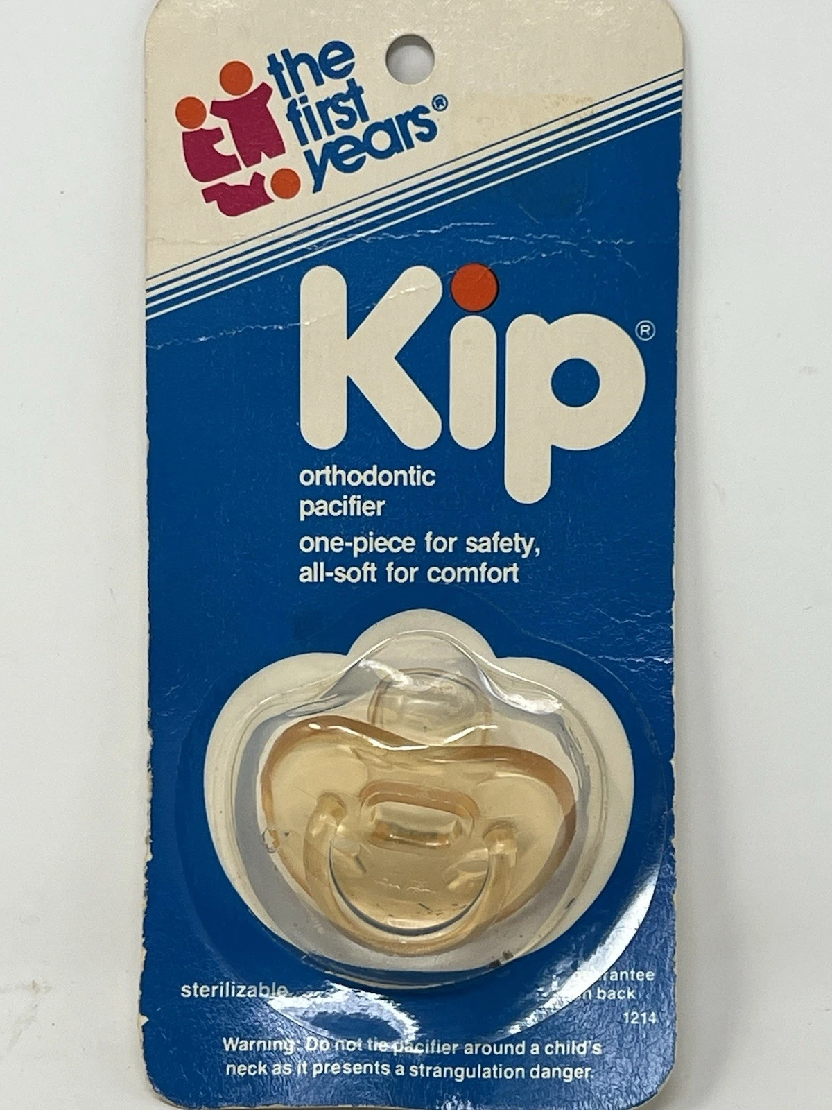 Vtg NOS The First Years Pacifier Soft Vinyl Orthodontic Nipple Rare 1982
Opens in a new window or ta