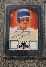 2015 Panini Diamond Kings - Studio Portraits Signature Materials Joc Pederson #8