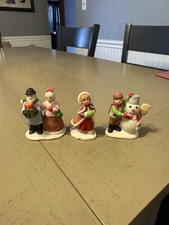 Homeco 5310 Winter Scene Figurines Set Vintage (Set Of 3 Only)