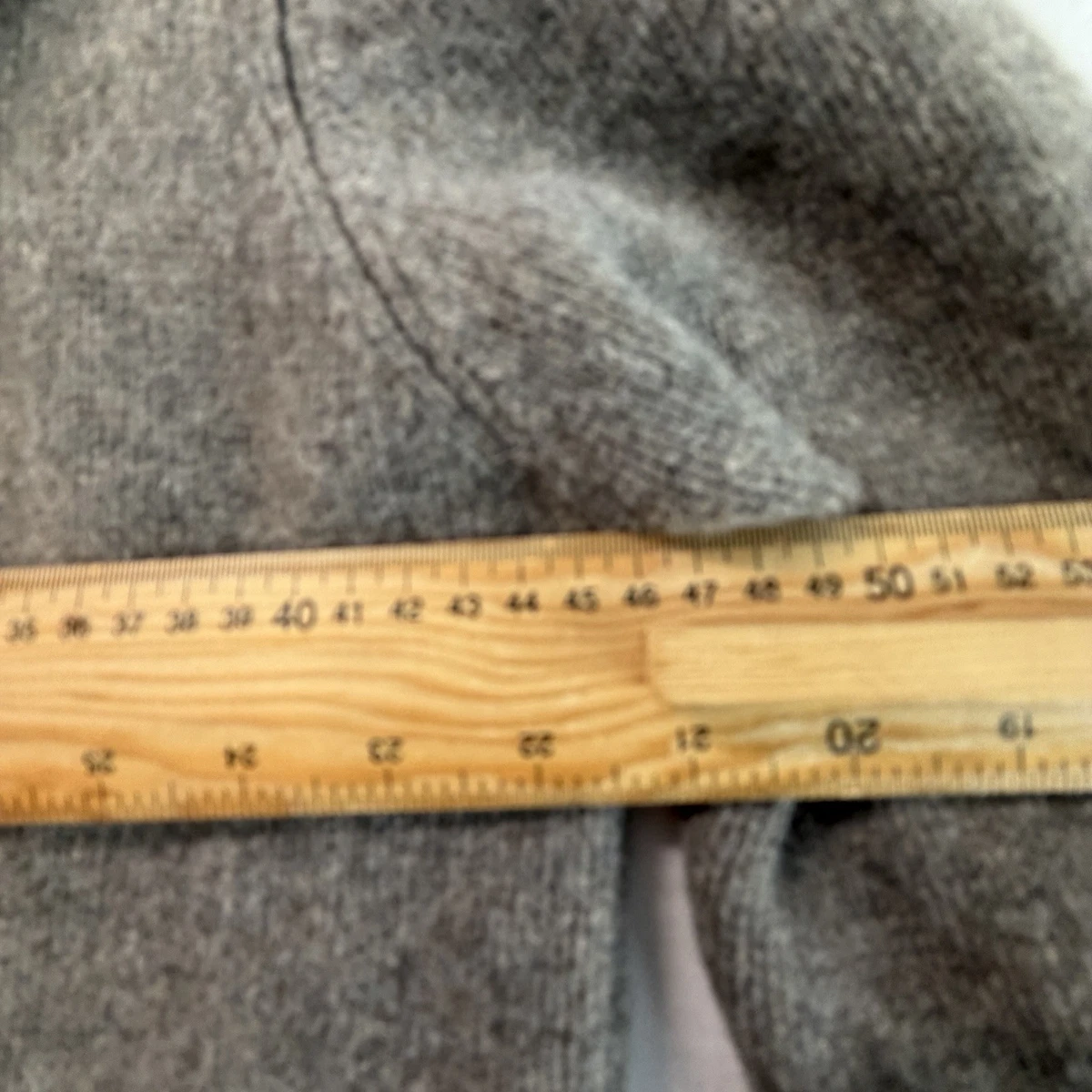 Chaqueta Cárdigan AllSaints Spitalfields Gris Doble Pecho Cuello Chal Talla M