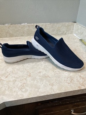 Skechers Women s Shoes Size 10 Blue Go Walk Gen 5 Gogo Max Comfort Memory Foam