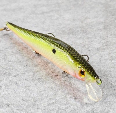 Kingfisher Tackle Jerkbait 110mm 3/8oz VMC #6 Hooks Specific Internal Weighting