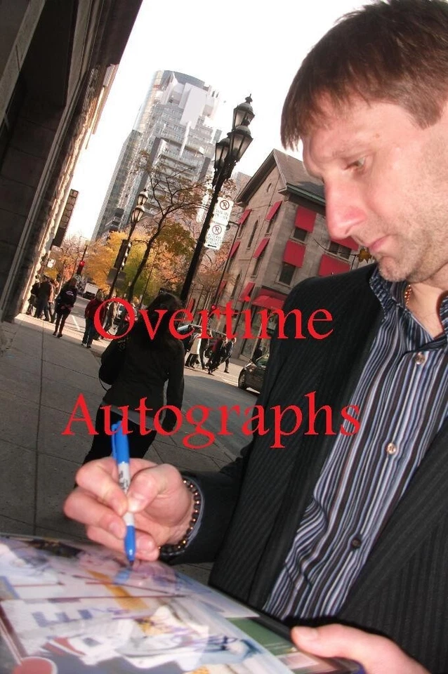 NIKOLAI KHABIBULIN SIGNED EDMONTON OILERS 8X10 PHOTO 2 - Image 2 of 2
