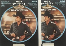 Urban Cowboy CED RCA SelectaVision VideoDisc 1981 John Travolta 2-Disc Set