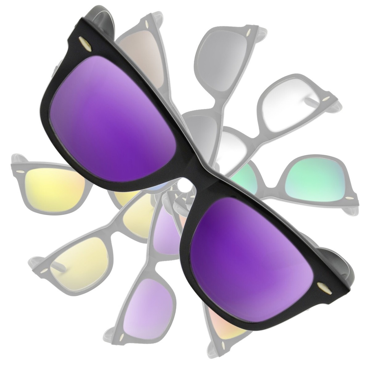 Purple Ray•Ban Wayfarer, Polarized RayBan NEW WAYFARER CLASSIC – Specs Eyewear main image 2