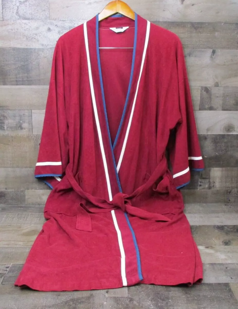Robe Christian Dior adulte taille unique rouge vintage monsieur ceintures poches luxe
