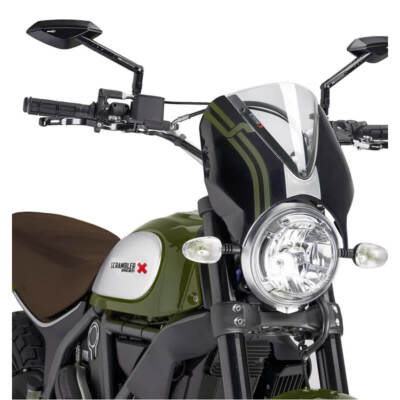 Puig Windschutzscheibe hinten schwarz SCRAMBLER 800 ICON DARK 2020-2023