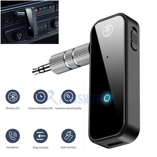 USB Wireless Bluetooth 5.0 Transmitter Receiver for Car Music Audio Aux Adapter