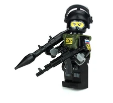 Battle Brick Russian FSB Spetsnaz Special Forces  made with real LEGO® minifig