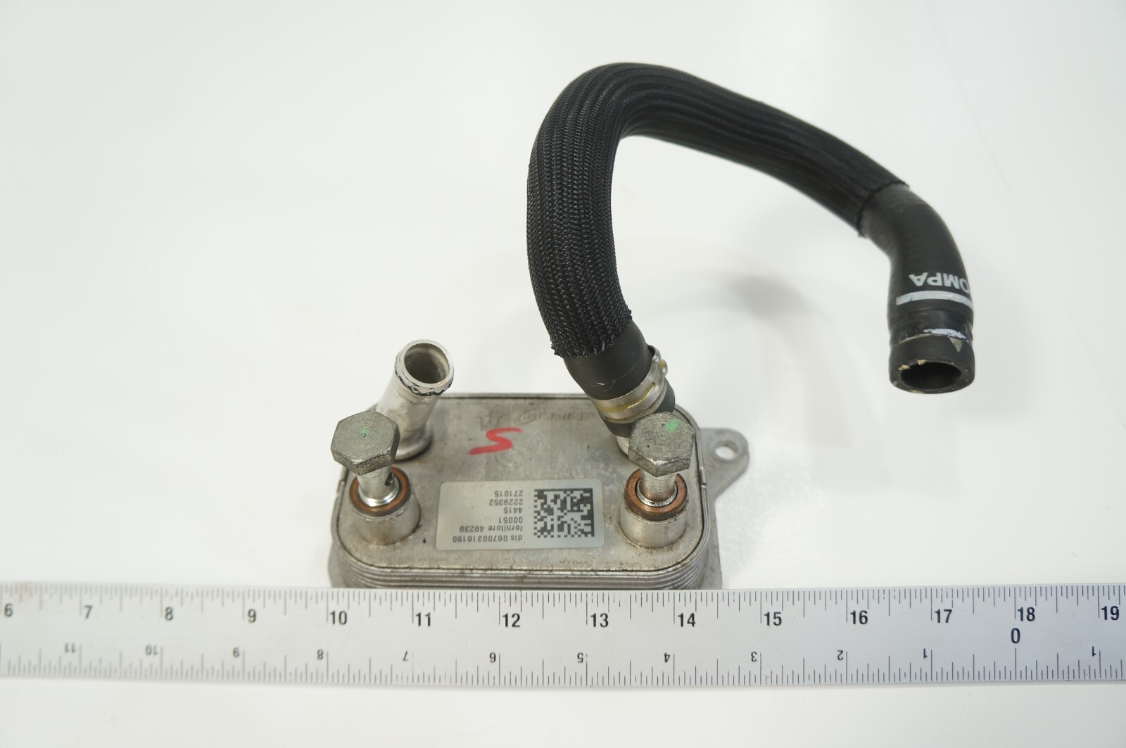 MASERATI 14-17 QUATTROPORTE GHIBLI  3.0 POWER STEERING FLUID OIL COOLER