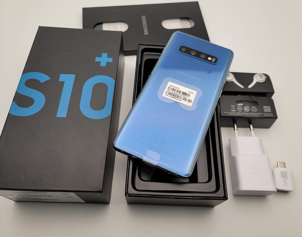 エグい Samsung Galaxy S10+ 韓国版 箱等付き Samsung Galaxy S10+ Plus SM-G975U 128GB+6GB Unlocked