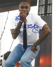 RAPPER MOS DEF - YASIIN BEY SIGNED AUTHENTIC 8X10 PHOTO w/COA BLACK STAR HIP HOP